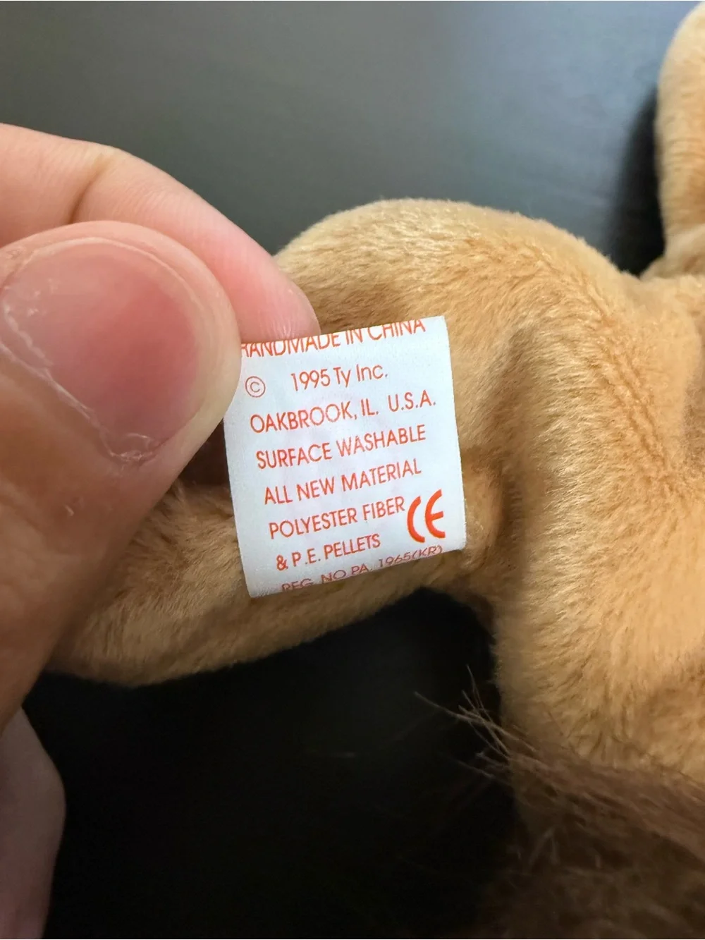 Derby horse Ty beanie baby